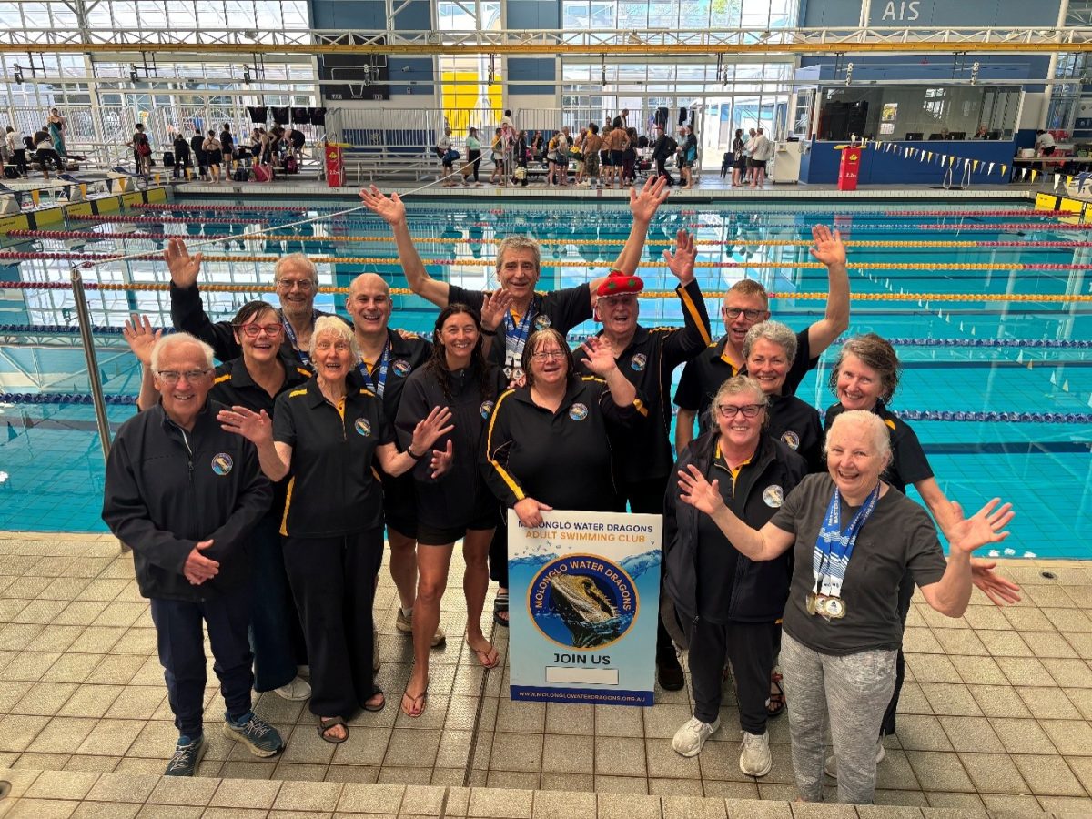 Molonglo Water Dragons on Fire at the AIS